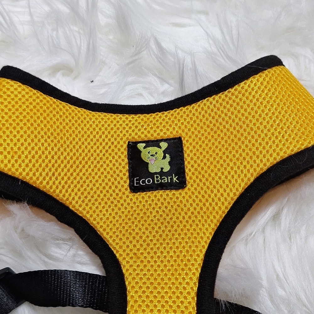 EcoBark XL yellow/black dog harness - Picture 2 of 3